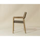 Kavala Natural Outdoor Stackable Dining Armchair, Set Of 2